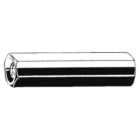 Hex Standoff, Zinc Plated Steel, 50 mm Overall Lg, 100 PK MPN:M11396.050.0050