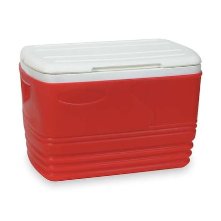 Full Size Chest Cooler, 32 qt., Red MPN:4AAP6