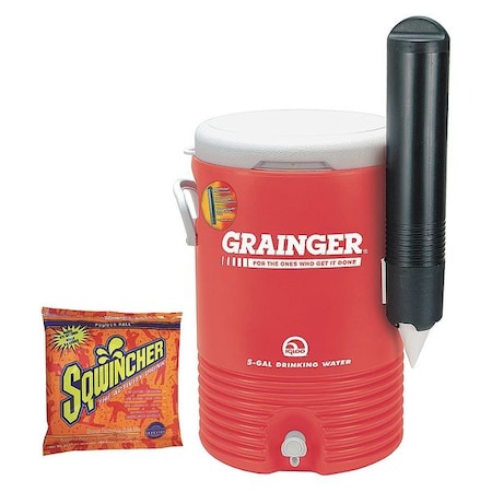 Beverage Cooler, Hard Sided, 5.0 gal. MPN:7DJ26