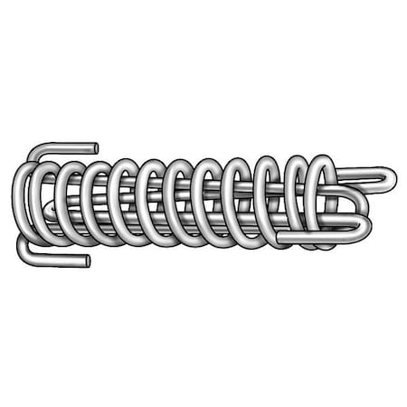 Ext Spring, Safety Drawbar, Stl, 8 1/2 OAL MPN:1NBT1