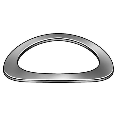 Disc Spring, Curved, 0.3125, High CS, PK10 MPN:1UAH5