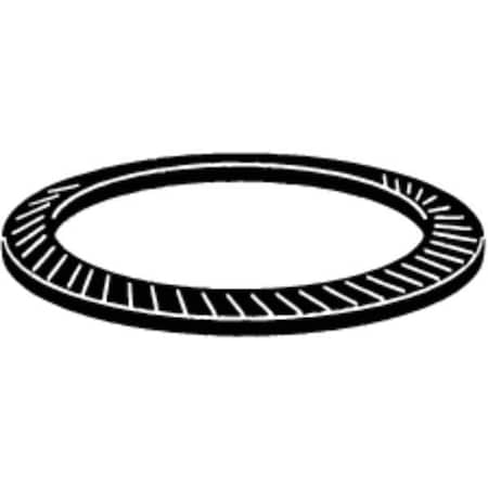 Serrated Disc Spring, Spring Steel, PK100 MPN:M36397.060.0001