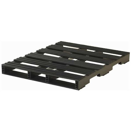 Recycled Rigid PVC Pallet, 48 in L, 40 in W, 4 1/2 in H, 1, 500 lb Dynamic MPN:05000114