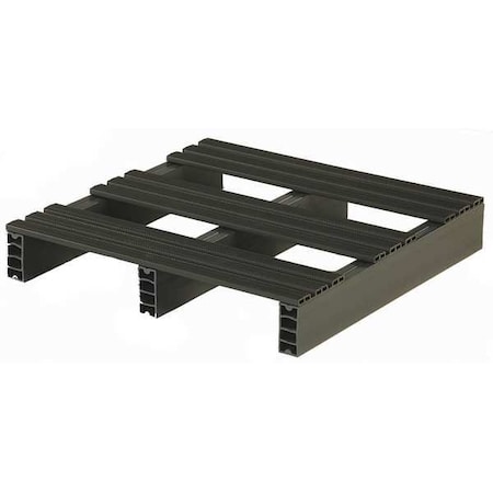 Recycled Rigid PVC Pallet, 24 in L, 24 in W, 4 in H, 500 lb Dynamic MPN:05000180