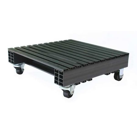 Recycled Rigid PVC Pallet, 24 in L, 24 in W, 9 in H, 1, 500 lb Dynamic MPN:05000246