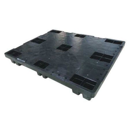 Recycled High Density Polyethylene Pallet, 48 in L, 40 in W, 6 in H, 1, 200 lb Dynamic MPN:2PE64