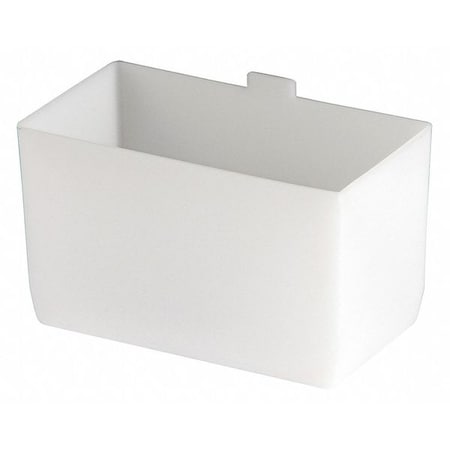 Clear Plastic Bin Cups, Smooth, 5 in L MPN:30102BLANK