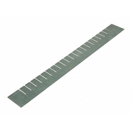 Steel Divider, 24 in L, 2 3/4 in H MPN:493X12