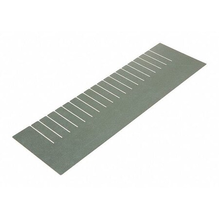 Steel Divider, 22 5/16 in L, 5 5/8 in H MPN:493X15