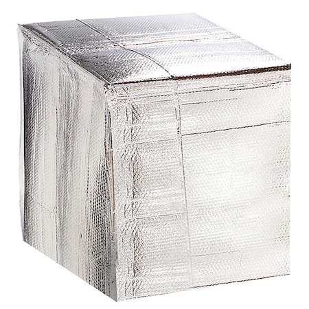 Silver Insulated Pallet Cover, 40 in W, 48 in L, 5 PK MPN:56LA18