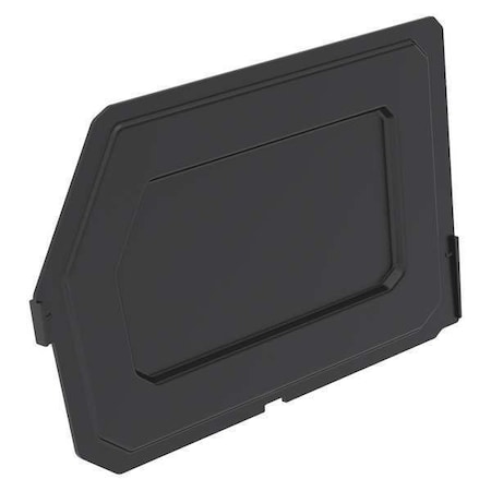 Plastic Divider, Black, 10 7/64 in L, 5 31/32 in H, 6 PK MPN:HSNDIV239L