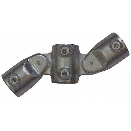Structural Fitting, Adjustable Cross Tee, Aluminum, 1 in Pipe Size MPN:2ZJ69