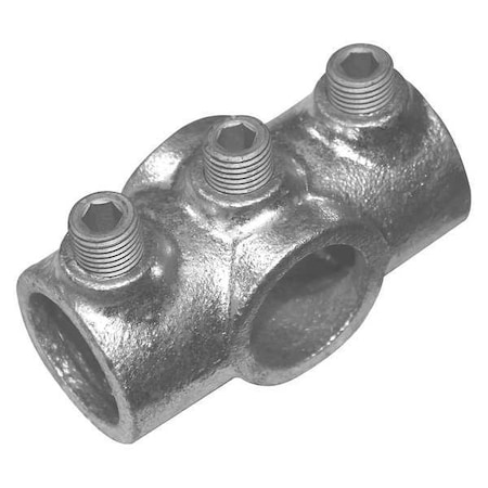 Structural Pipe Fitting, Cross, Cast Iron, 2 in Pipe Size, 50000 lb Tensile Strength MPN:30LX05