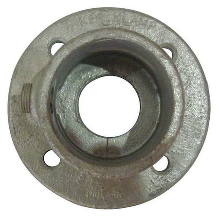 Structural Pipe Fitting, Base Flange, Cast Iron, 0.75 in Pipe Size, 50000 lb Tensile Strength MPN:30LX10