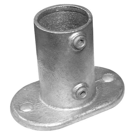 Structural Pipe Fitting, Base Flange, Cast Iron, 2 in Pipe Size, 50000 lb Tensile Strength MPN:30LX13