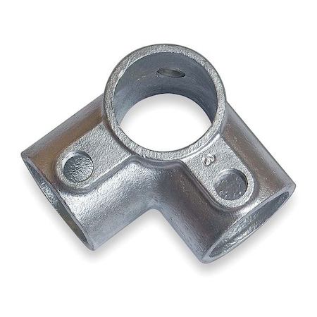 Structural Pipe Fitting, Side Outlet Tee, Cast Iron, 1.25 in Pipe Size, 50000 lb Tensile Strength MPN:4NXT7