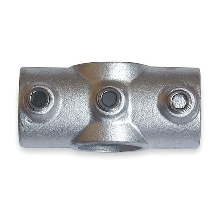 Structural Pipe Fitting, Cross, Cast Iron, 1.25 in Pipe Size, 50000 lb Tensile Strength MPN:4NXT9