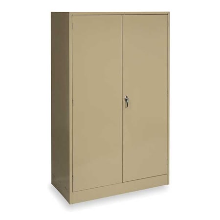 Shelving Storage Cabinet, 78 in H, 48 in W, 18 in D, Swing, Keyed, 4 Shelves, 0 Drawers MPN:1UFE5