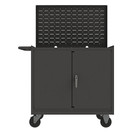 14 ga. Steel Mobile Cabinet with Louvered Panel 1400 lb. Capacity, 36