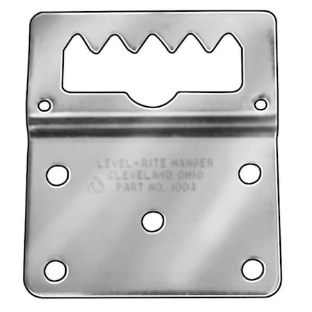 Mounting Hanger, 5 Hole, Adjustable, Steel MPN:1004