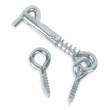 Eye Hook, Steel, Length 2 In, PK20 MPN:1WBE1