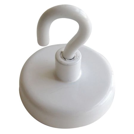 Hook, White, Iron, 1 1/4 in D, 1 9/32 in H MPN:35HV72