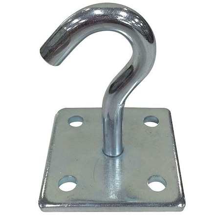 Hook, Steel, Zinc, 4in H, 150 lb. Load Limit MPN:39DL15