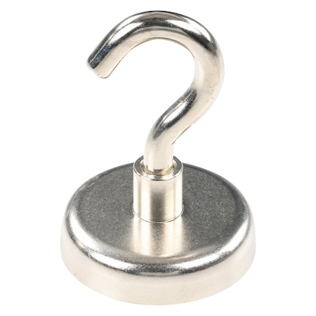 Rare Earth Magnet, Silver, Steel MPN:NACK189