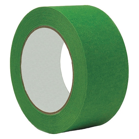 Painter's Tape, 3 in W x 60 yd L, 5.5 mil Thick, Green, Rubber Adhesive MPN:TC150-3
