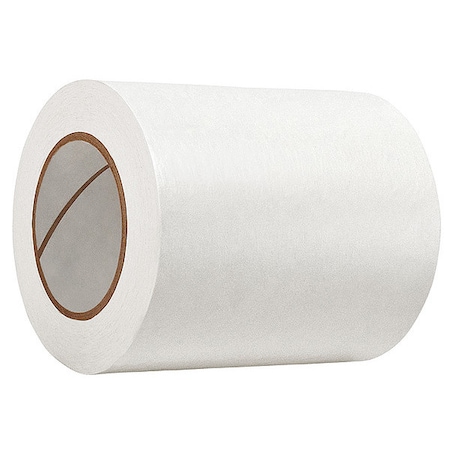 Masking Tape, 1/2 in W x 60 yd L, 4.9 mil Thick, White, Rubber Adhesive, 72 PK MPN:TC602-0.5
