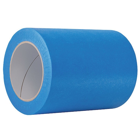 Masking Tape, 2 in W x 60 yd L, 4.9 mil Thick, Blue, Rubber Adhesive, 24 PK MPN:TC602-2