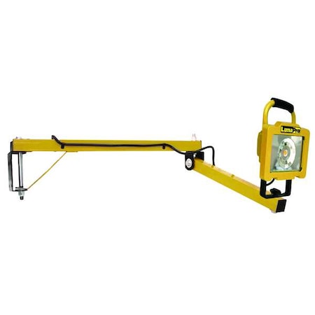 Dock Light, LED, 38 Watts, 120 Voltage, 40 in Arm Length (Formerly LumaPro) MPN:52YK85