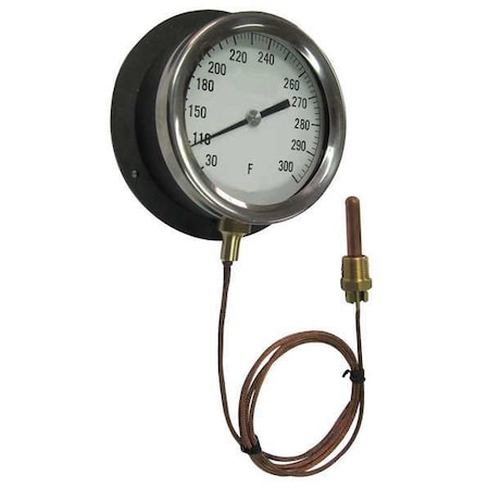 Analog Panel Mt Thermometer, 30 to 300F MPN:12U657