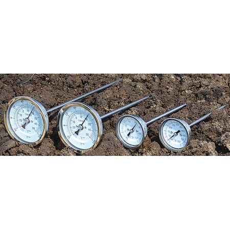 Bimetal Thermom, 2 In Dial, -20 to 120F, Accuracy: +/-1% MPN:1NFX2