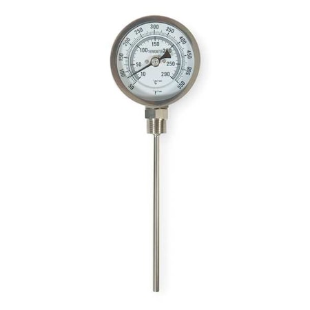 Bimetal Thermom, 3 In Dial, 50 to 550F MPN:1NFZ7