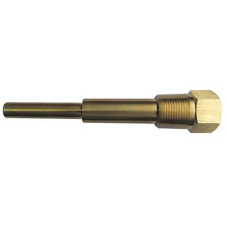 Thermowell, NPSM, Brass, Male MPN:24C471