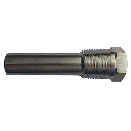 Thermowell, UNF, 316StainlessSteel, Male MPN:24C479