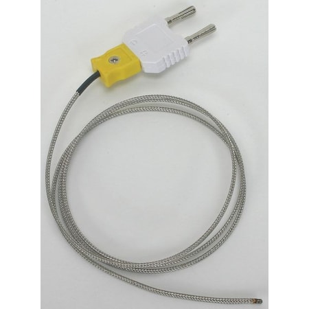 Temperature Probe, Banana Plug, Type K MPN:4JPN9