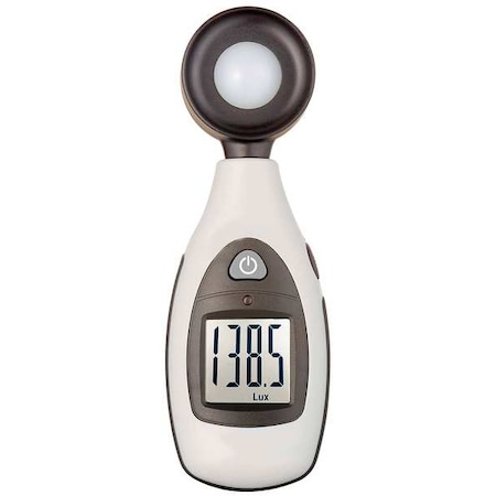 Light Meter, 0 to 4000 Fc, 0 to 40, 000 Lux MPN:5URG0