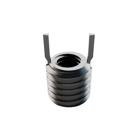 Key Locking Insert, Thin Wall, 2 Keys, M5x0.8 Int Thrd Sz, M8x1.25 Ext Thrd Sz, Stainless Steel MPN:215-066351
