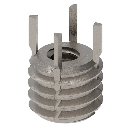Key Locking Thread Insert, Heavy Wall, 4 Keys, No. 10-24 Int Thrd Sz, 3/8