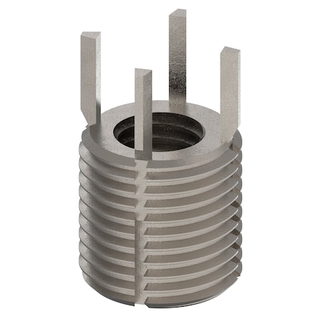 Key Locking Thread Insert, Heavy Wall, 4 Keys, M10-1.50 Int Thrd Sz, M16-1.50 Ext Thrd Sz, 10 PK MPN:217-076367
