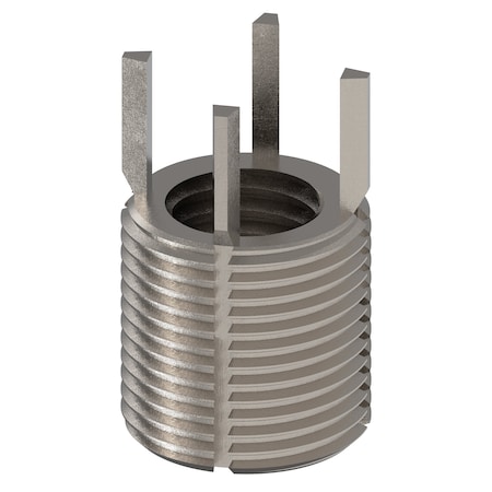 Key Locking Thread Insert, Heavy Wall, 4 Keys, M14-2.00 Int Thrd Sz, M20-1.50 Ext Thrd Sz, 10 PK MPN:217-076370