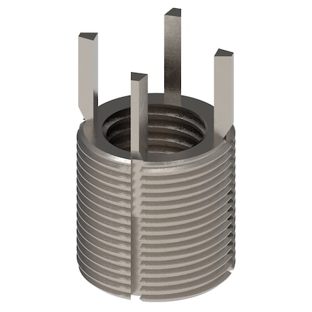 Key Locking Thread Insert, Heavy Wall, 4 Keys, M24-3.00 Int Thrd Sz, M33-2.00 Ext Thrd Sz, 10 PK MPN:217-076375