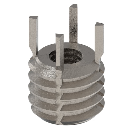 Key Locking Thread Insert, Heavy Wall, 4 Keys, No. 10-32 Int Thrd Sz, 3/8