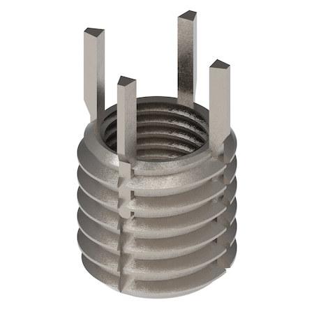 Key Locking Thread Insert, Thin Wall, 4 Keys, 3/8