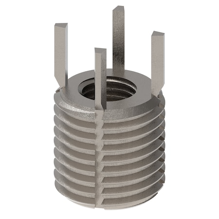 Key Locking Thread Insert, Heavy Wall, 4 Keys, M8-1.00 Int Thrd Sz, M14-1.50 Ext Thrd Sz, 10 PK MPN:217-076566