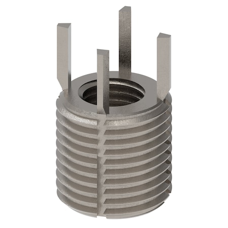 Key Locking Thread Insert, Heavy Wall, 4 Keys, M10-1.25 Int Thrd Sz, M16-1.50 Ext Thrd Sz, 10 PK MPN:217-076567