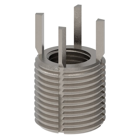 Key Locking Thread Insert, Heavy Wall, 4 Keys, M12-1.25 Int Thrd Sz, M18-1.50 Ext Thrd Sz, 10 PK MPN:217-076569