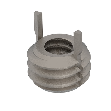 Key Locking Thread Insert, Thin Wall, 2 Keys, No. 4-40 Int Thrd Sz, No. 10-32 Ext Thrd Sz, 10 PK MPN:217-077284